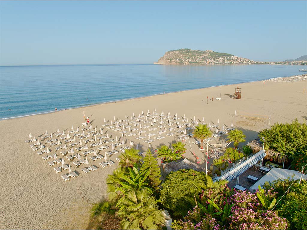 Hotellin rantaosuus Itäisellä rannalla