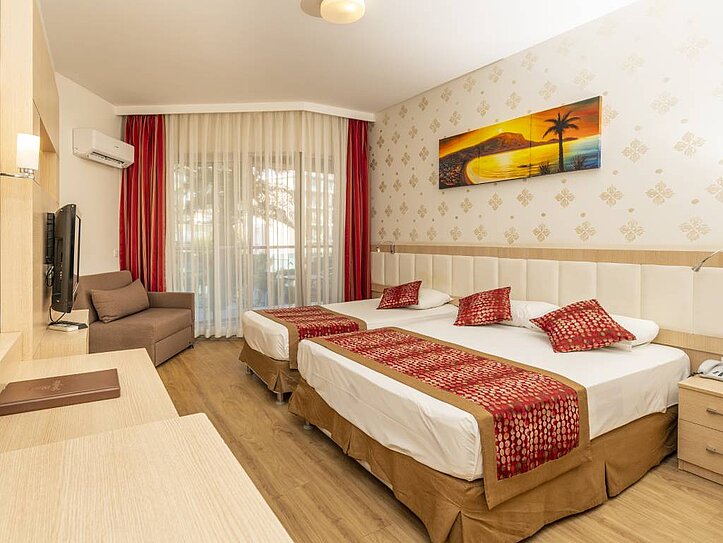 Kahden hengen huone Large, 2-4 hengelle