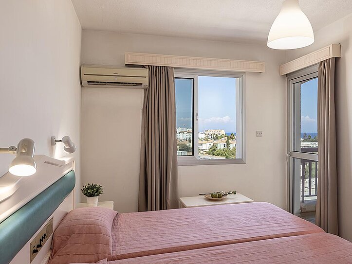 Yhden huoneen huoneisto, 2-3 hengelle