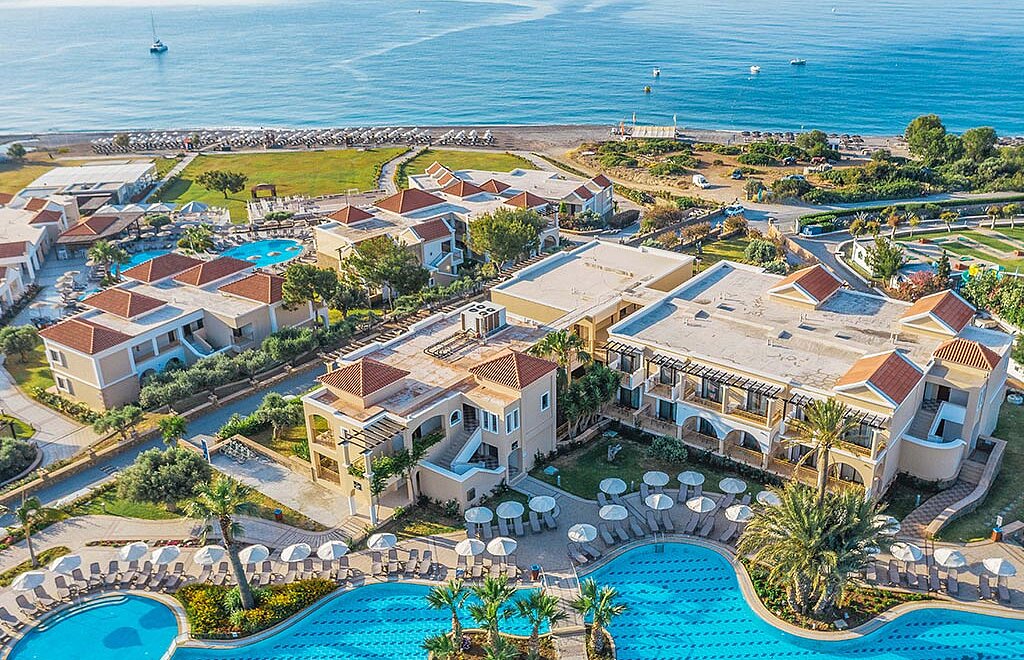 Hotellialue ja ranta