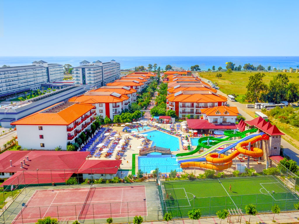 Eftalia Villagen hotellialue