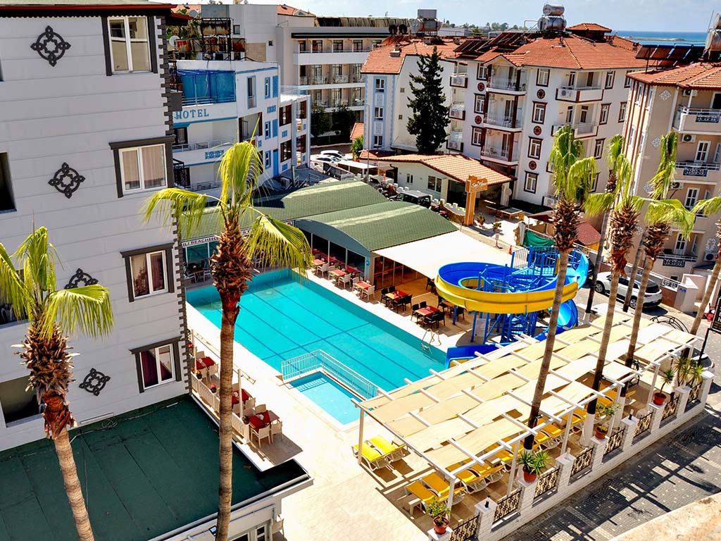 Uima-allasalue ja ympäristö